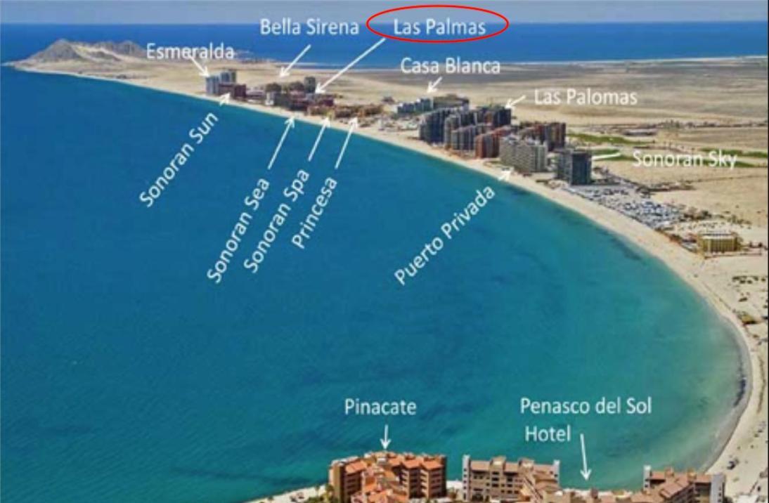 Sea-Esta Condo On The Beach Puerto Peñasco Exterior foto